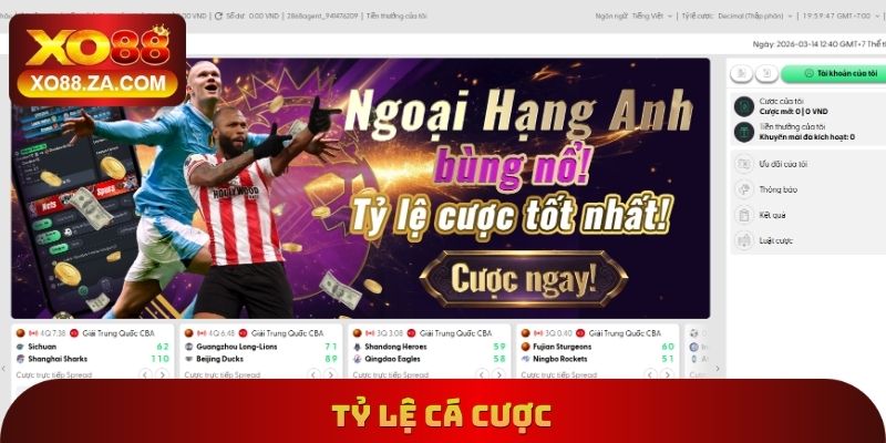 Tỷ Lệ Cá Cược